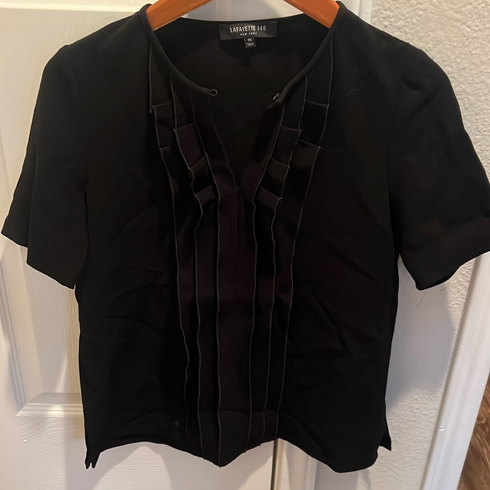 Black dressy shirt